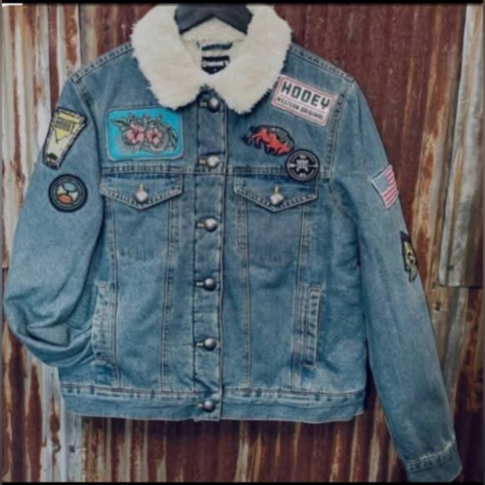 HOOEY Denim Jacket sz L
